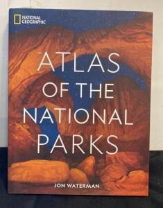 National Geographic Atlas of the National Parks by Jon Waterman, Hardcover, 432 Pages ( V )