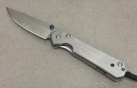 Chris Reeve Small Sebenza 21 Folding Knife, 2.94" S30V Blade, Titanium Handle - 2