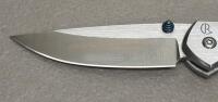 Chris Reeve Small Sebenza 21 Folding Knife, 2.94" S30V Blade, Titanium Handle - 4