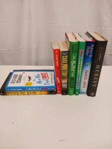 Mystery/Thriller 9-Book Lot: Osman, Parker, Paris, Parris, Oyler, Paretsky &ndash; Mixed Hardcover & Paperback