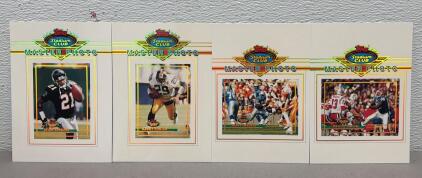 1993 Topps Stadium Club Master Photo Deion Sanders Atlanta Falcons Card #12