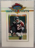 1993 Topps Stadium Club Master Photo Deion Sanders Atlanta Falcons Card #12 - 2