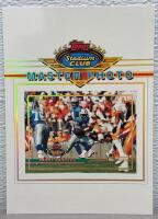 1993 Topps Stadium Club Master Photo Deion Sanders Atlanta Falcons Card #12 - 6