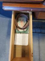 Singer Model 66 Treadle Sewing Machine, 1920, Ornate Decals, Wooden Cabinet, Serial G8140577 - 8