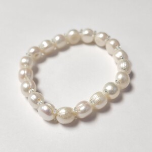 Fresh Water Pearl Flexible Bracelet