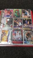 Binder With (63) Basketball Cards Autographs Jersey Cards Rookies And More