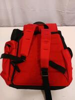 Marlboro Red Promotional Backpack, Heavy-Duty Nylon, Mesh & Zipper Pockets, Adjustable Straps - 3