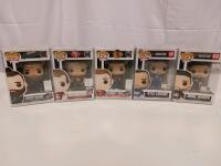 Funko Pop! Sports Figures: Brent Burns, Joe Montana, Bobby Hull, Kyle Larson, Jimmie Johnson &ndash; Boxed