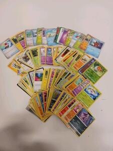 Pok&eacute;mon TCG Bulk Lot ~100 Cards, Lycanroc GX Holo Rare, Assorted Sets, Trainer Cards
