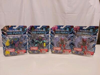 He-Man Masters of the Universe Power Attack Man-E-Faces Action Figure, Mattel, Netflix, 5.5"