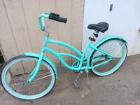 Huffy Cranbrook Cruiser Bike, 26&rdquo; Wheels, Aqua Blue, Single Speed, Coaster Brake, Fenders