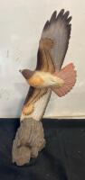Wild Wings Red-Tailed Hawk Figurine by Jim Killen, 12" Hand-Painted Resin, Item 8208519527 ( SP14 ) - 2