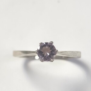 $100 Silver Amethyst Ring