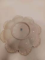 Carl Tielsch Porcelain Bowl, 11" Diameter, Scalloped Gold Gilt Edges, Late 1800s-Early 1900s - 3