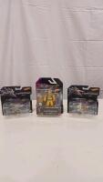 Disney Pixar Lightyear Hot Wheels XL-01 & XL-15 Die-Cast Ships + Mattel XL-12 Buzz Lightyear Figure
