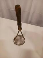 Antique Kitchen Utensil Lot &ndash; 6-Piece Metal & Wood &ndash; Includes Pitcher, Mashers, Whisk, Ladle, Spoon - 2