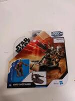 Star Wars Mission Fleet Eopie with Ben Kenobi & Hover E-Web Cannon with Mandalorian, Sealed - 3