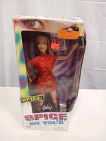 Spice Girls "On Tour" Geri Halliwell Doll, 1998 Galoob, 11.5" Collectible with Accessories