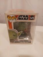 Funko Pop! Star Wars Concept Series Yoda #425 & Marvel Star-Lord #1201, Both w/ Box - 3