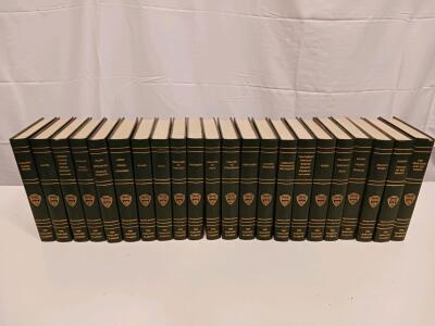 Harvard Classics Deluxe Edition, 20-Volume Set, Full Green Leather Binding Sp-14