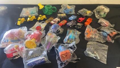 Lot of 27 Assorted Vintage McDonald's Happy Meal & Tonka Toys, Vehicles, Cars, and Figures ( SP2 )