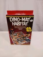 Giant 4'x5' Dino-Mat Habitat Playmat, Dinosaur Theme, Kaneco 7777, 1988, w/ Booklet