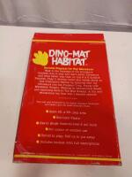 Giant 4'x5' Dino-Mat Habitat Playmat, Dinosaur Theme, Kaneco 7777, 1988, w/ Booklet - 3