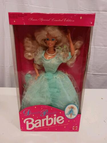 Dream Princess Barbie 2306 Sears Special Limited Edition 1989 Mint in Box Mattel