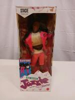Mattel 1988 High School Jazzie Stacie Doll, Friend of Jazzie, 11.5" in Original Packaging