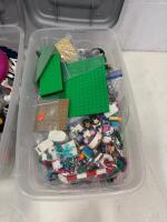 LEGO Assorted Lot: 2 Bins, Includes Baseplates - 3