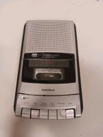 RadioShack CTR-121 Portable AC/Battery Cassette Recorder, Mono speaker, Power Cord, Model 14-1128 - 3