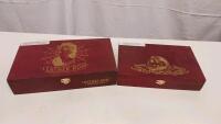 Leather Rose Torpedo 5x54 & Sweet Jane Cigar Boxes by Drew Estate, Day of the Dead, with Art - 2