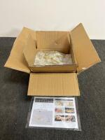 31.5" EWIMXSVC Modern Gold K9 Crystal Chandelier, Adjustable Height, 8-Light, 29.5 lbs, (Factory Sealed But Opened To Ensure Contents Were As Listed) - 3