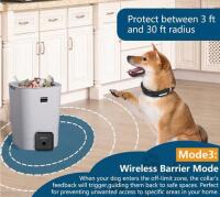 FULLPET 3-In-1 Wireless Dog Training System &ndash; Electronic Collar, Wireless Fence & Barrier - 4