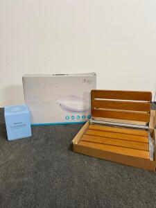 BioBidet Slim Zero Elongated Non-Electric Bidet Toilet Seat, Dual Nozzle, Night Light + Niroket Shower Filter
