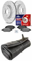 Firestone Tractor/Implement Inner Tube 552-437 & Ceramic Front Brakes Pad and Rotors For Nissan Pathfinder 2013-2020/ Murano 2015-2023