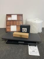 Kitchen Edge 9-Slot Wooden Drawer Organizer, HUANUO Keyboard Tray, Outdoor Ethernet, 175Ft Bubble Wrap