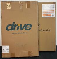 Drive Medical Deluxe Folding Walker, Saftey First Dual Mode Gate - 7