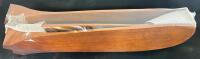 QWO 60-Inch Deep Walnut Ceiling Fan, No Light & White Mushroom Desk Lamp - 3