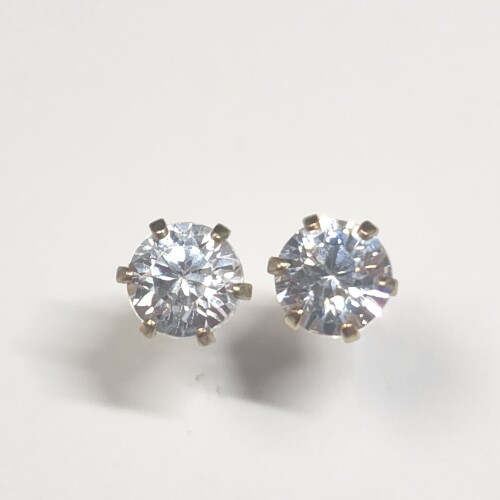 $300 10K CZ Earrings