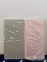Plush Bubble Grey Throw Blanket, 12x24 Self Adhesive Wall Panels (10) Per Pack, Faux Orchid & Sneaker Art Decor - 2