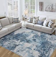 8x10 Anti-Slip Backing Area Rug For Living Room, Bedroom