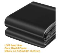 (2) Pond Liners 13 x 17 FT - 5