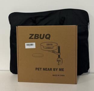 ZBUQ Cat Bed Desk Hammock, 360&deg; Rotating Clamp, Portable Pet Playpen 48"x24" Red/Black