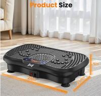 AXV FR-78 Vibration Plate, 120 Speeds, Bluetooth, Resistance Bands, Remote Control - 5