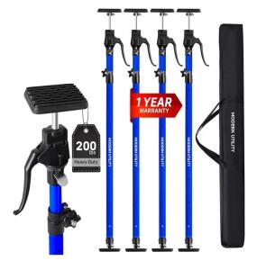 Adjustable Cabinet Jacks for Installing Cabinets (45.3-114.2 Inches 4 Pack)