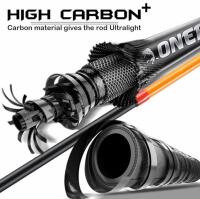 (2) OneBass ALFEN Baitcasting Combo, 7&rsquo; & 6&rsquo; Medium-Heavy Rods, Left Handed - 8