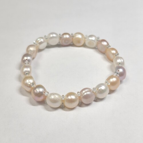 Fresh Water Pearl Flexible Bracelet