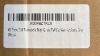 HEELALBABY 48" Extra Tall Retractable Baby Gate, Gray, 55" Wide, PVC Mesh, Hardware Mount ( New in Box ) - 3