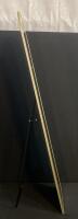 Antok Arched Full-Length Mirror, 71"x28", Gold Frame, Freestanding/Wall Mount - 2